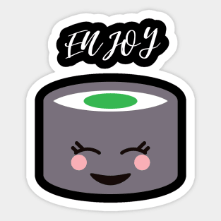 Enjoy Sushi Sticker